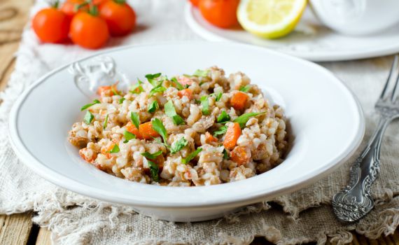 שיא הבריאות: מתכון לכוסמת עם ירקות