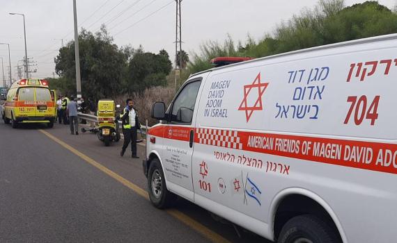 הקטל בדרכים: 2 גברים נהרגו בתאונה במחלף סומך