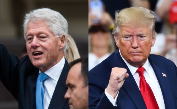 טראמפ וקלינטון נהגו לבלות בחברת כוכב עבירות המין