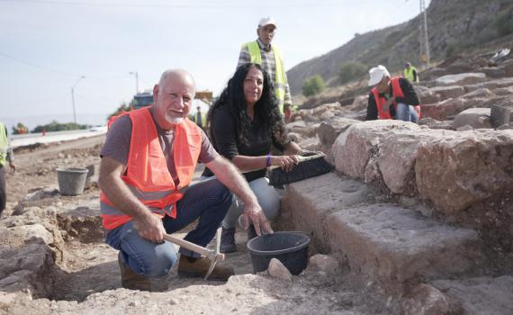 בית כנסת שני מימי בית שני נמצא בחפירות במגדל