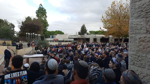 הרב גדעון פרל זצ"ל הובא למנוחות בגוש עציון