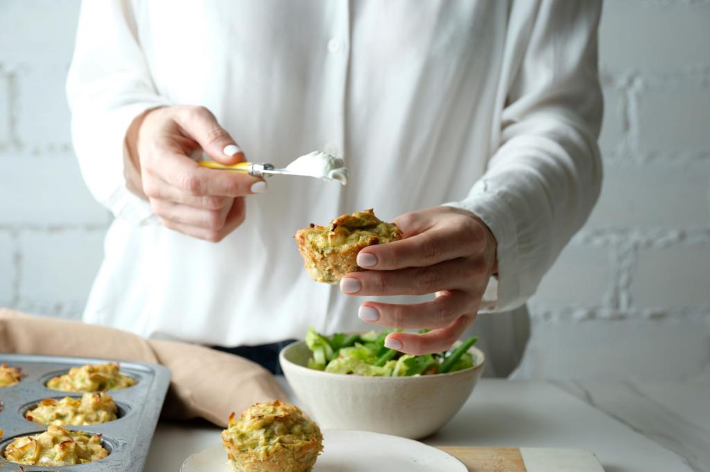 טעים להכיר: מאפינס קישואים טבעוני