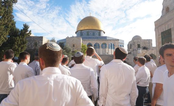 ב-3 חודשים עלו להר הבית יותר מאשר בכל שנת תשע"ו