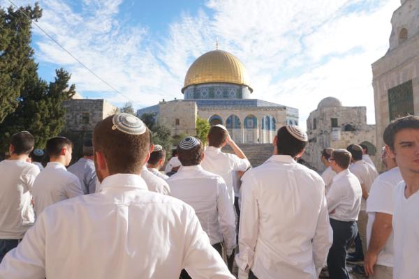 ב-3 חודשים עלו להר הבית יותר מאשר בכל שנת תשע"ו