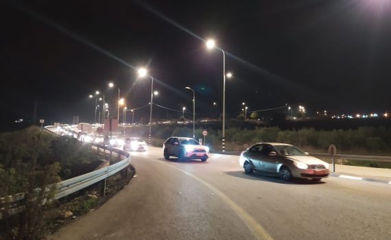 שטח  צבאי סגור בחומש: מאות עושים דרכם ברגל