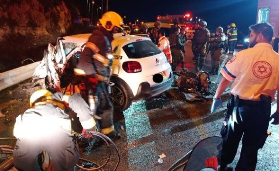 תאונה קשה סמוך לביתר עילית: 2 פצועים במקום