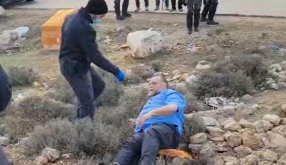 בנצי גופשטיין התלווה לבן גביר והותקף באלימות. צפו