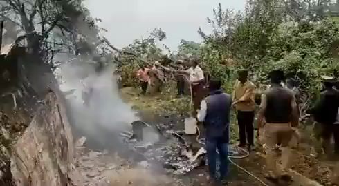 אסון בהודו: הרמטכ"ל מת בהתרסקות מסוק צבאי