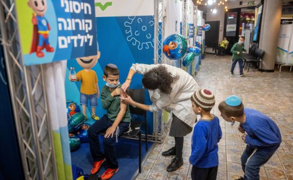 נתון מעודד במסגרת מבצע חיסון הילדים