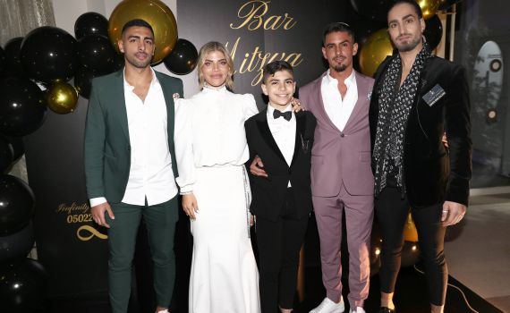 ג'קי אזולאי חגגה בר מצווה לבנה במסיבה נוצצת במיוחד
