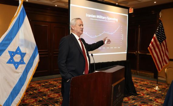 גנץ חשף: כך בונה איראן את הכוח כדי לתקוף את ישראל