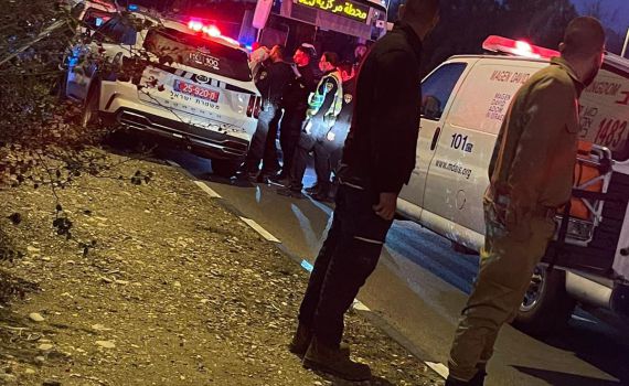 גנב ניסה לדרוס שוטר ונמלט מהמקום