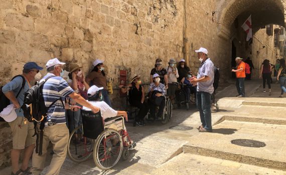 לאחר שנים: שיפור בנגישות בסמטאות העיר העתיקה