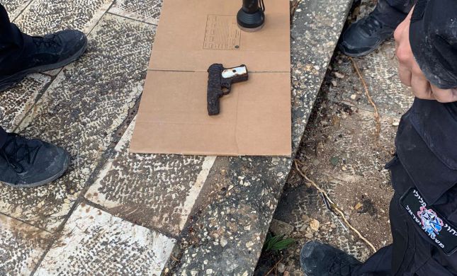  אקדח חלוד וחלקי עצמות התגלו ליד בית כנסת