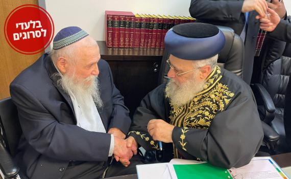 צפו בתיעוד הבלעדי: הרב דרוקמן תוקף את הממשלה