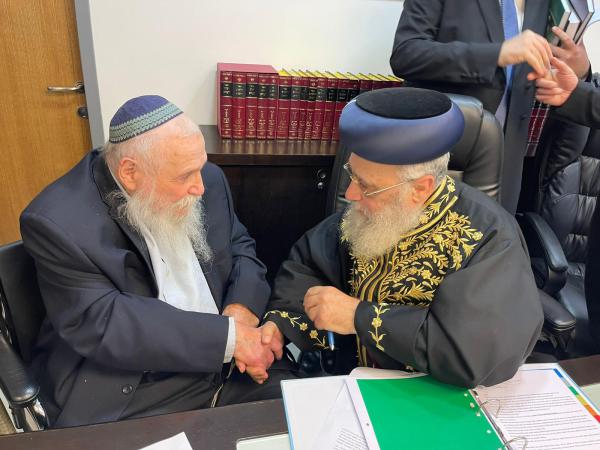 הרב יוסף שלח את תלמידו להתנצל בפני הרב דרוקמן