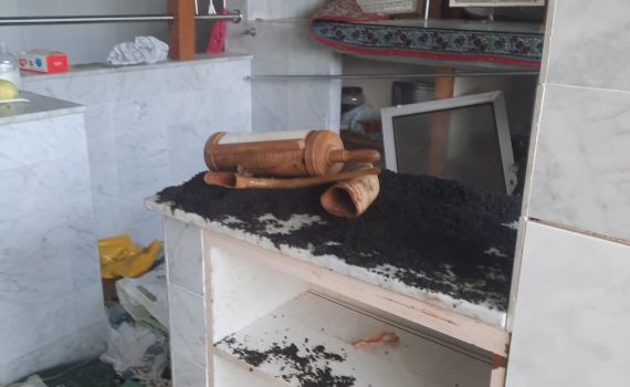 "כך נראה פשע שנאה": הרס וגניבה מבית כנסת בת"א