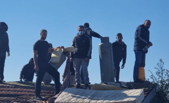 משפחה ערבית מתבצרת בשייח' ג'ראח: הימ"מ הוזנק