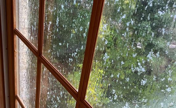 הסערה מתפשטת: שלג קל החל לרדת בגוש עציון