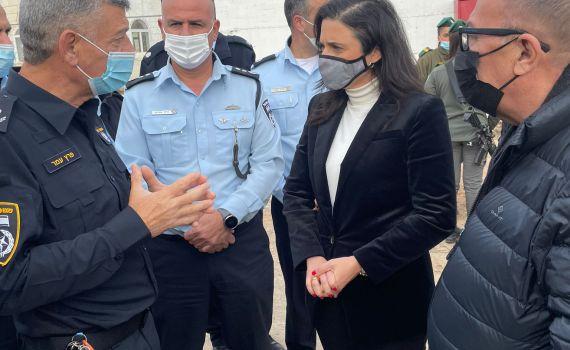 השרה שקד ביקרה במתחם קבר הבאבא סאלי זצ״ל