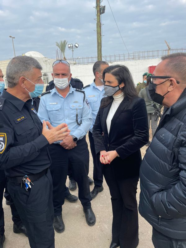 השרה שקד ביקרה במתחם קבר הבאבא סאלי זצ״ל