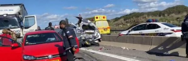 הרוג ו-14 פצועים בתאונה קטלנית בכביש החוף