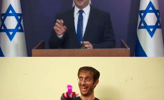 ישבור שוב את הרשת? נדב נוה בחיקוי לבנט • צפו