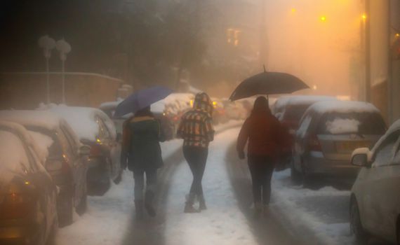 גל קור קיצוני; גשם, ברד ושלג: תחזית מזג אוויר