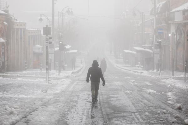 השלג יתפשט; קור קיצוני, גשם וברד: תחזית מזג אוויר