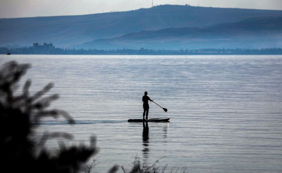 הפער מצטצמם: מפלס הכנרת בעוד נתון נאה