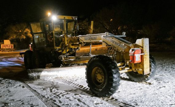 שלג בבנימין ובגוש עציון. בירושלים יתחילו ללמוד מאוחר