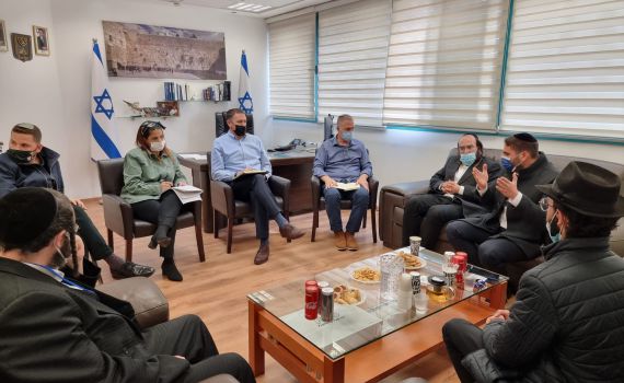 פרויקטור מירון ונציגי המשפחות השכולות נפגשו