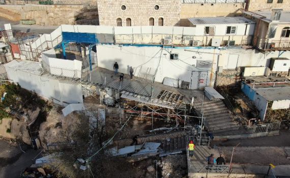 מתווה מירון: נהרס הגשר שעליו אירע האסון