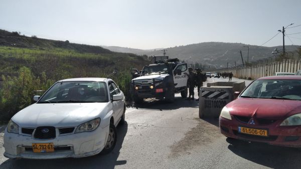 הצבא והמשטרה חוסמים את הכניסה לחומש