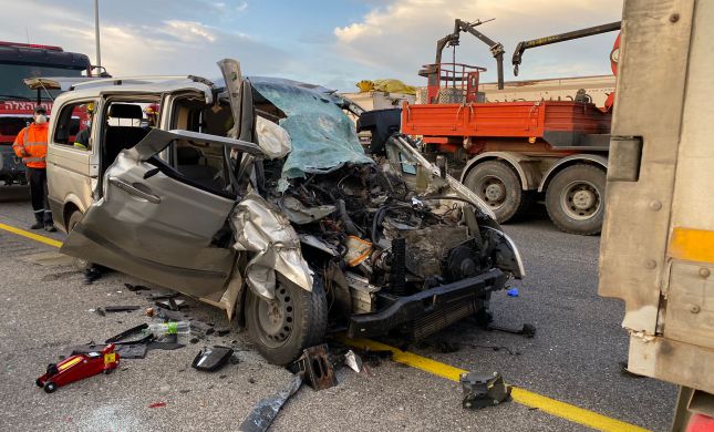  תאונה קטלנית בכביש 6: הרוגה וחמישה פצועים