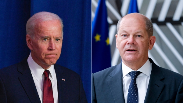 על רקע המתיחות: ביידן וקנצלר גרמניה ייפגשו