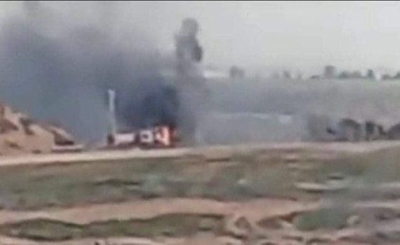 ביזיון לצה"ל: ערבים טוענים כי הציתו דחפור צבאי