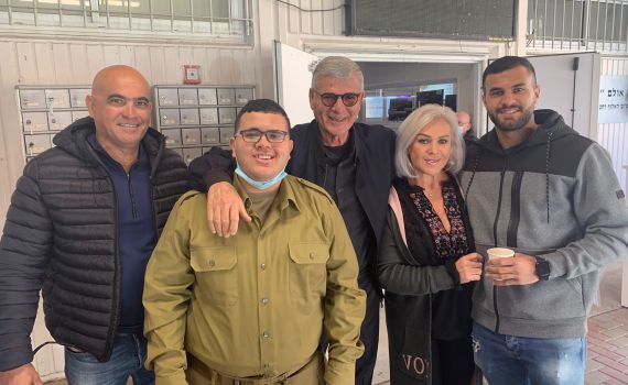 התינוק שנפגע בפרשת רמדיה התגייס לצה"ל