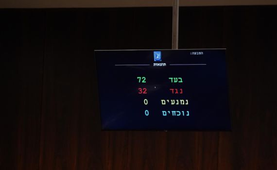 ההצבעה שחשפה את גודל ההחמצה