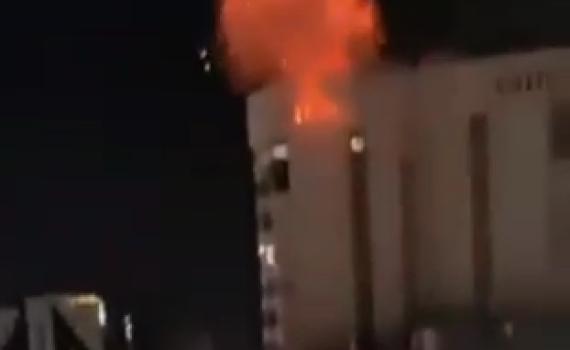 החות'ים אחראים? פיצוץ ארע במלון באבו דאבי | צפו