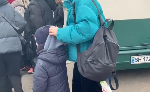 בשל הלחימה: פונה בית היתומים היהודי באודסה