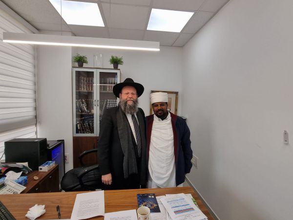 קייס ירגה אייסה נבחר לקייס הקהילה האתיופית בלוד