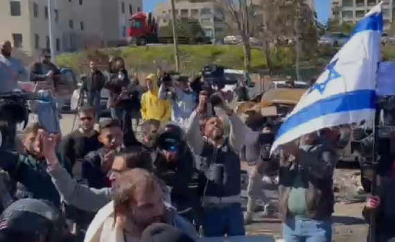 אחרי הקמת הלשכה: מהומות בשמעון הצדיק|צפו