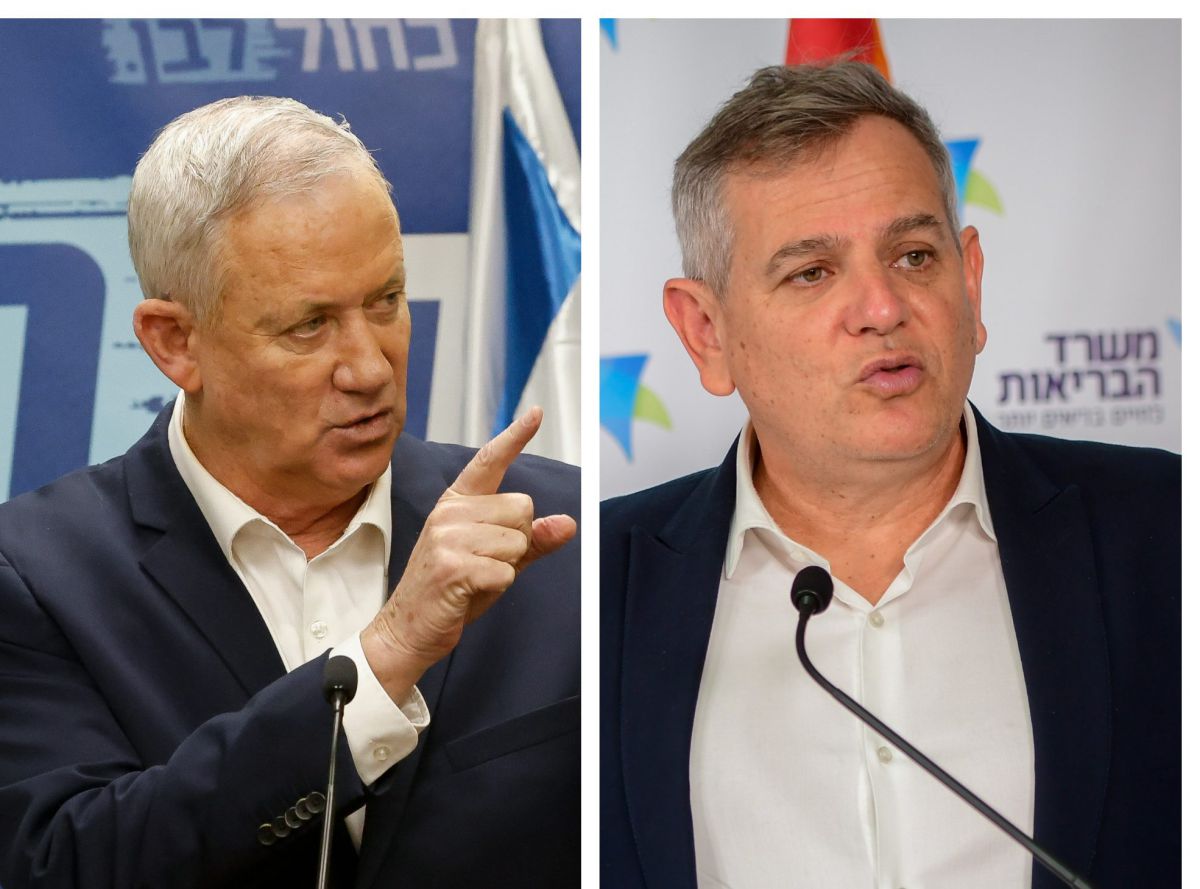 עימות קולני בין גנץ להורביץ: "תכבד את הצבא"