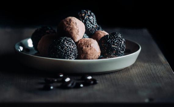 מתנות קטנות: טראפלס קפה ושוקולד