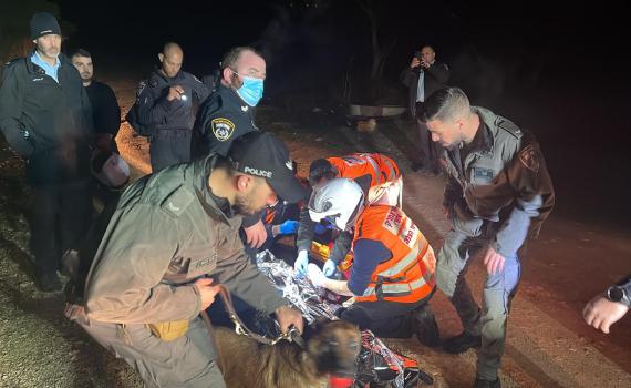 צעיר בן 20 אותר פצוע ביער בירושלים