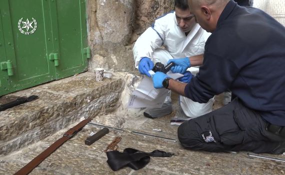 המשטרה פועלת נגד בית המחבל שרצח את אליהו קיי