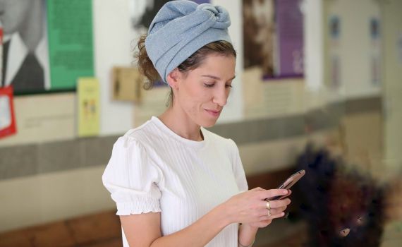 הדוברת הסרוגה עוברת לעולם הפרסום