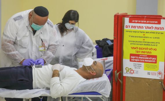 סערת תרומות הדם: "המאגר נמצא מתחת לקו האדום"