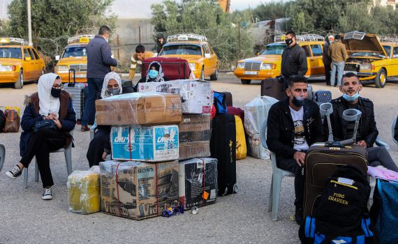 דיווח: 115,000 עזתים עזבו לקהיר